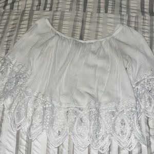 White Lacey shirt